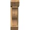 Ekena Millwork Funston Slat Rough Sawn Bracket w/ Offset Brace, Western Red Cedar, 6"W x 18"D x 22"H BKT0604X18X22FST06RWR - alternate 4